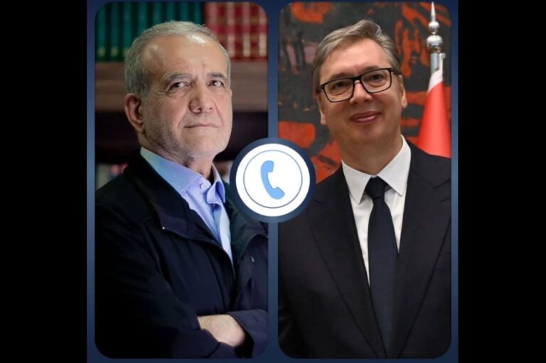 Vučić razgovarao telefonom sa predsednikom Irana