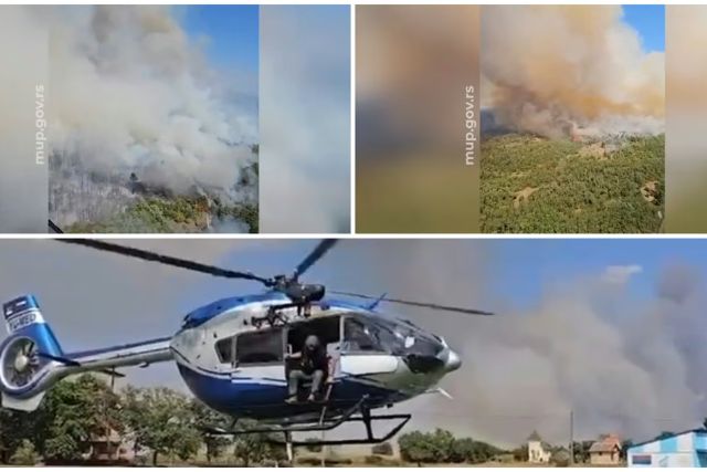 Stanje požara u Srbiji: Poboljšanje na Stolovima i Deliblatskoj peščari